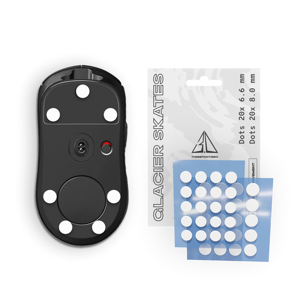 threepointzero Glacier Skates – Universal Dots - 40pcs (20x Big Dots + 20x Small Dots)