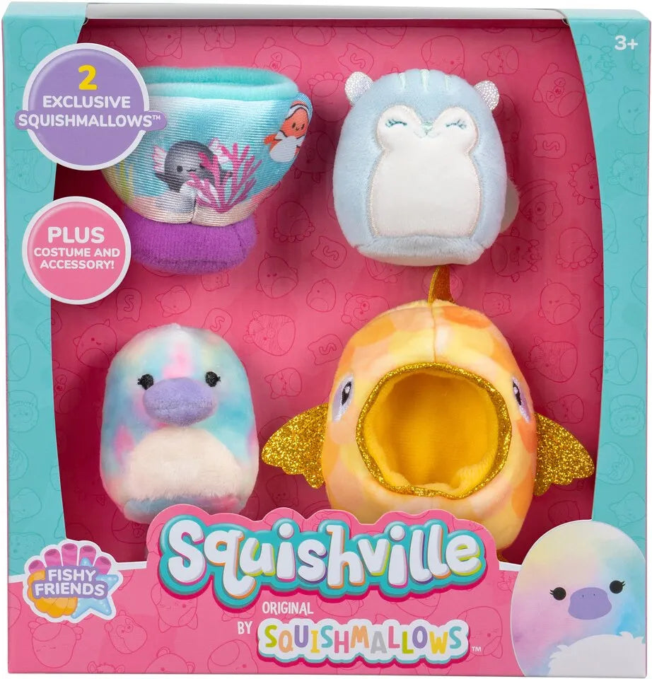 Squishville Fishy Friends sæt