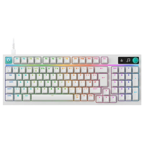 Logitech G316 X 98 mekanisk tastatur hvid – nordisk