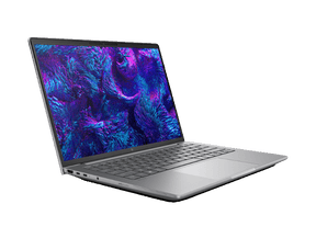 HP ZBook 8 G1i – 16" WQUXGA, Ultra 7 265H, 64 GB, 2 TB – bærbar skråt forfra