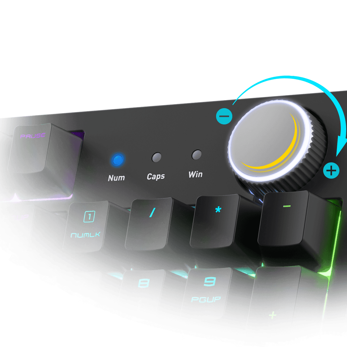 MSI FORGE GK320 Red – Tysk QWERTZ | Geekd
