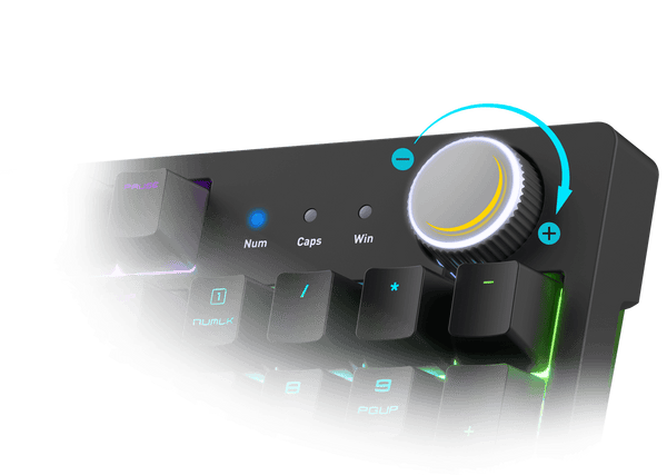 MSI FORGE GK320 Red – tysk QWERTZ