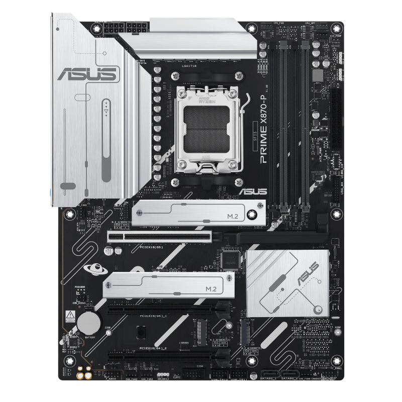 PRIME X870-P – bundkort set forfra