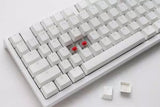 Ducky Zero - White - Cherry Red - RGB - Trådløs Ducky