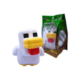 Minecraft Mega Squishme 15 cm Anti-Stress Figurer 15 cm Chicken