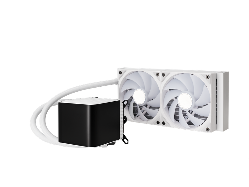 TRYX PANORAMA 240mm AIO Liquid Cooler ARGB Hvid TRYX