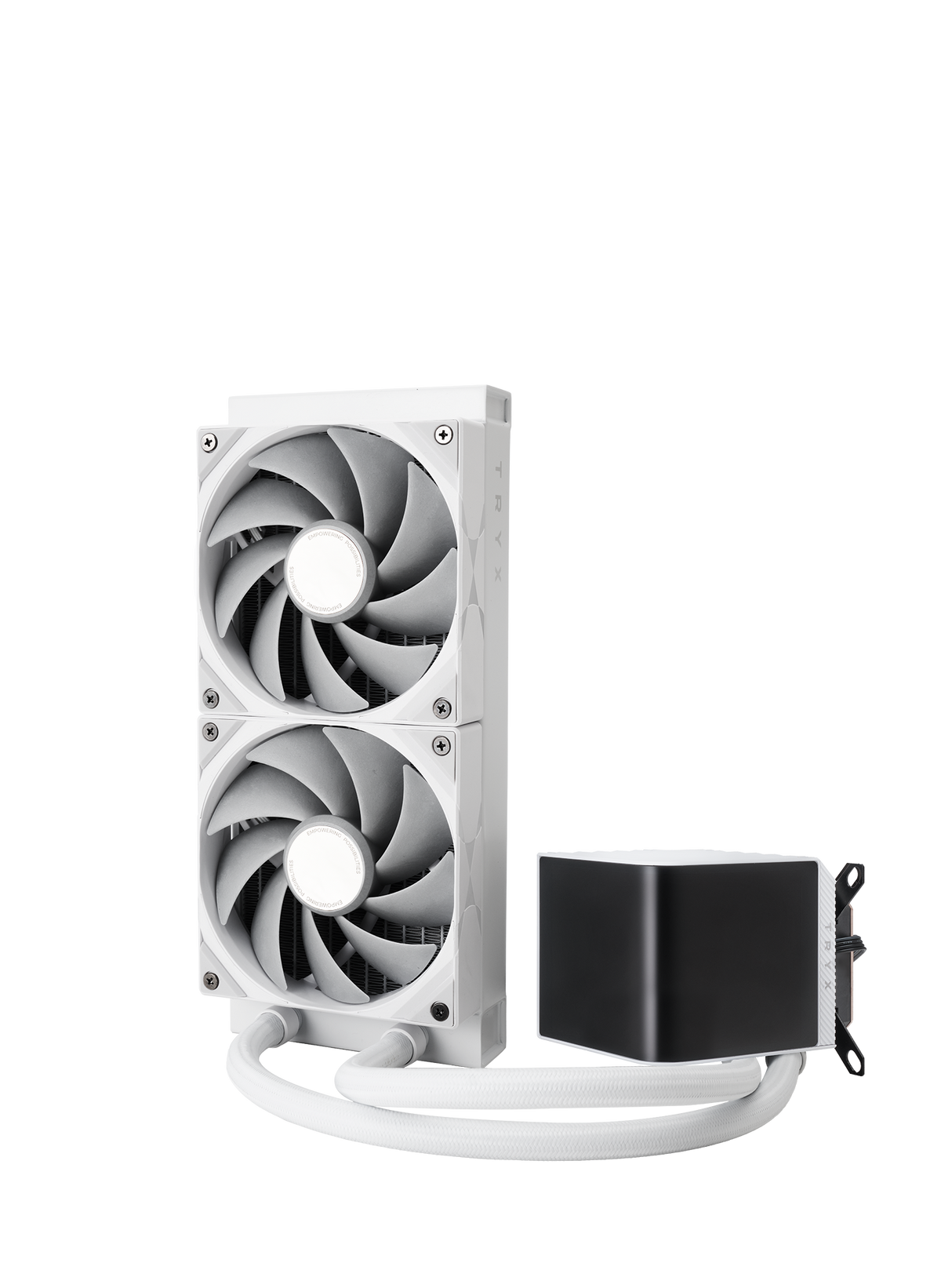 TRYX PANORAMA 240mm AIO Liquid Cooler Hvid TRYX