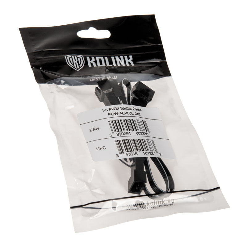 Kolink 1-3 Fan PWM Splitter Cable