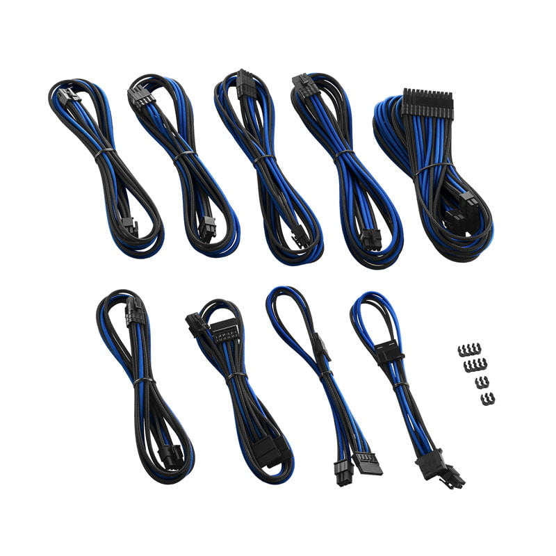 CableMod PRO ModMesh RT-Series ASUS ROG / Seasonic Cable Kits - black/blue