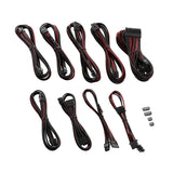 CableMod PRO ModMesh RT-Series ASUS ROG / Seasonic Cable Kits - black/blood red