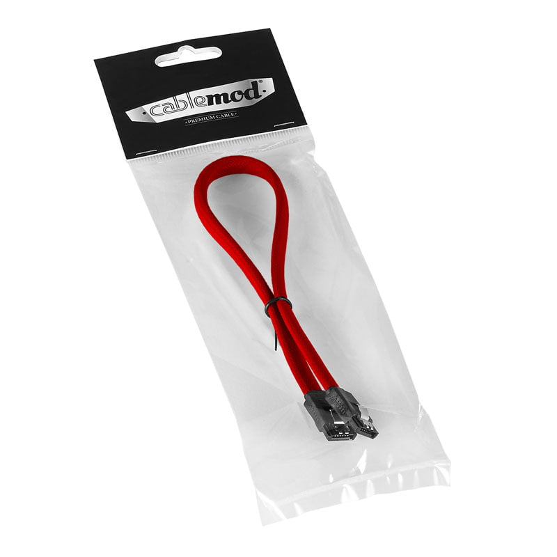 CableMod ModMesh SATA 3 Cable 60cm - red