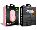 Cougar Mouse Minos XT Pink Gaming mus Cougar