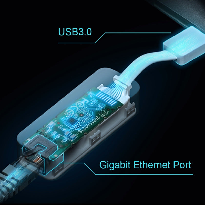 TP-Link Netværksadapter SuperSpeed USB 3.0 1Gbps Kabling
