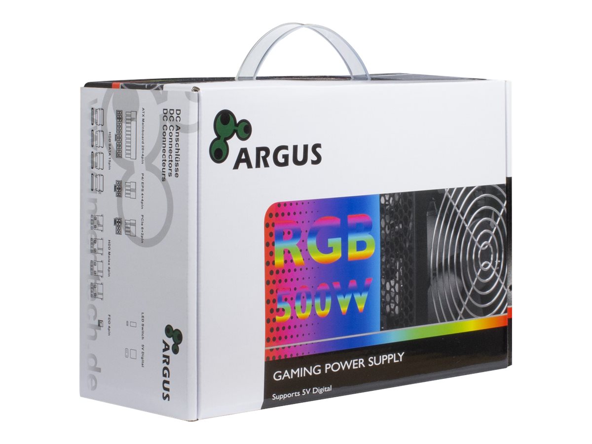 Argus RGB-500W II Strømforsyning 500Watt