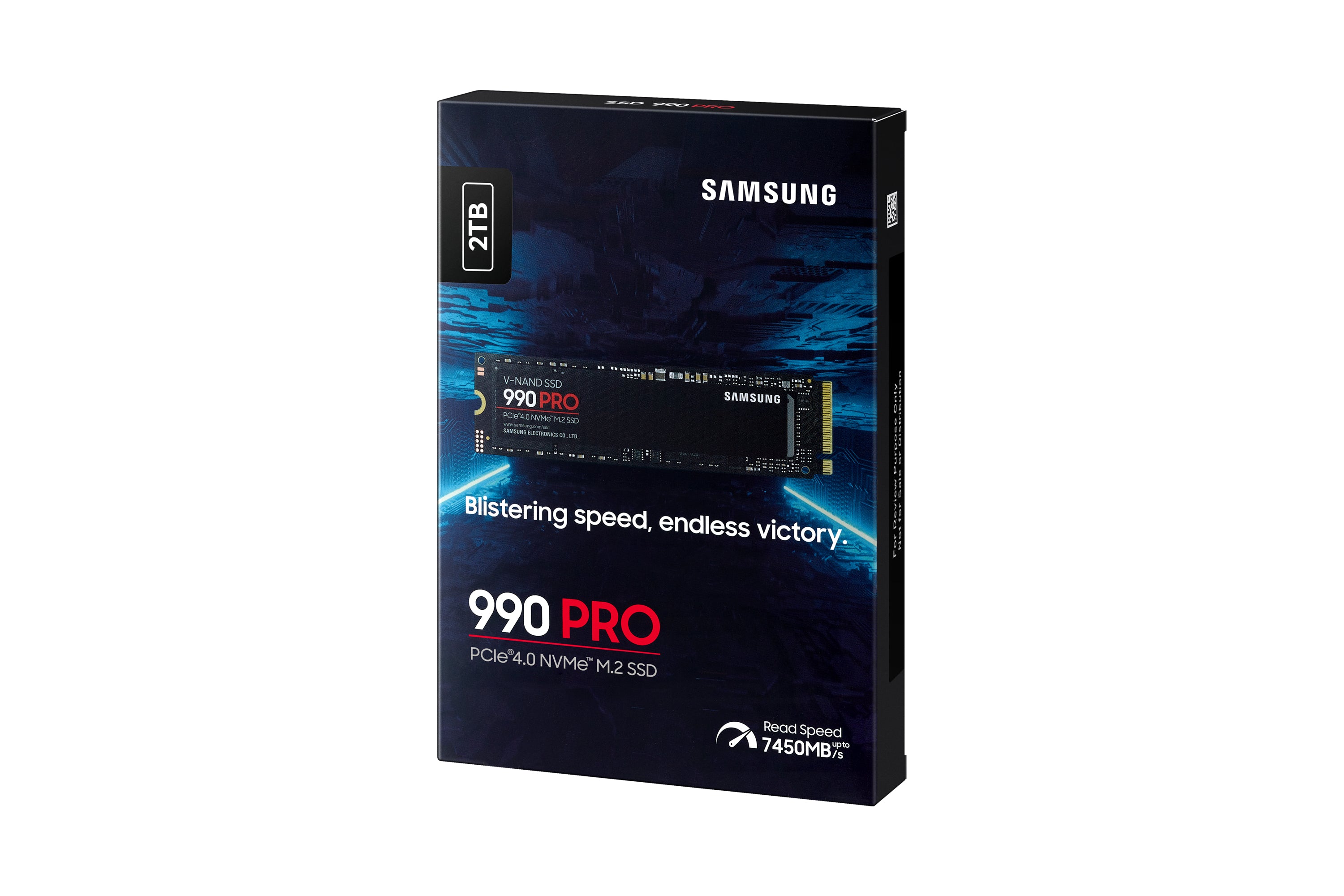 Samsung 990 PRO Solid state-drev MZ-V9P2T0BW 2TB M.2 PCI Express 4.0 x4 (NVMe)