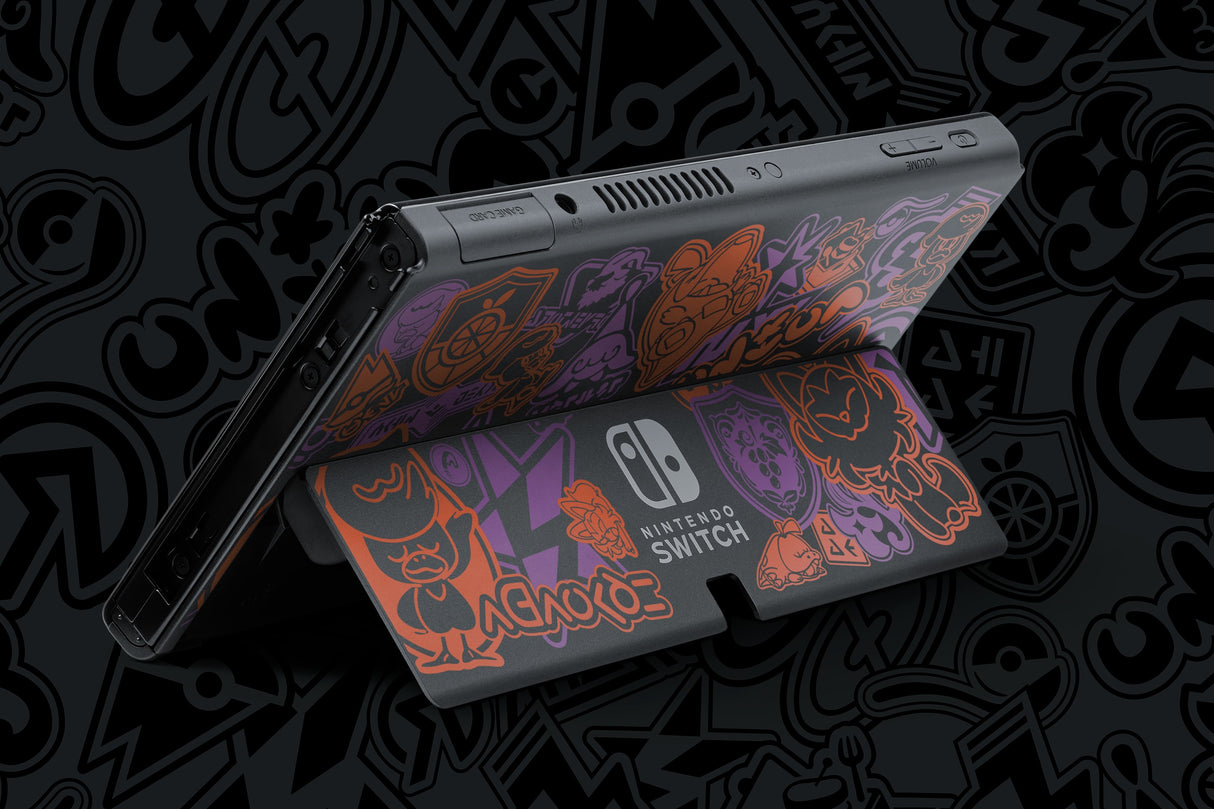 Nintendo Switch OLED Pokemon Crimson & Purple Edition