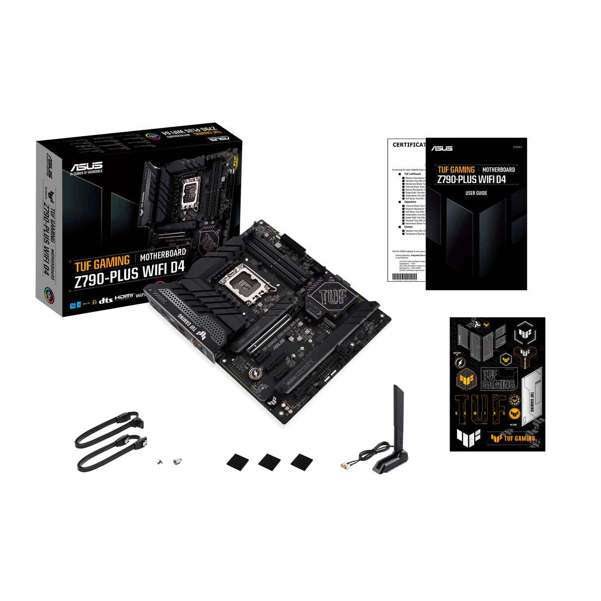 ASUS TUF GAMING Z790-PLUS WIFI D4 (ATX, Z790, LGA 1700, DDR4)