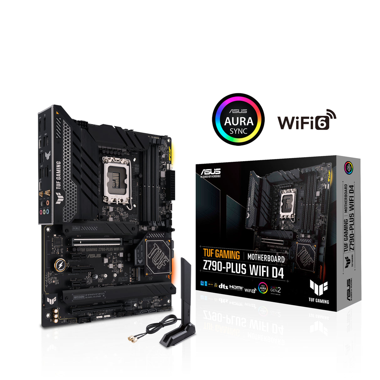 ASUS TUF GAMING Z790-PLUS WIFI D4 (ATX, Z790, LGA 1700, DDR4)