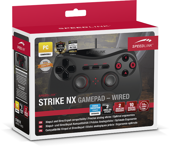 SpeedLink Strike NX Gamepad for PC /Black