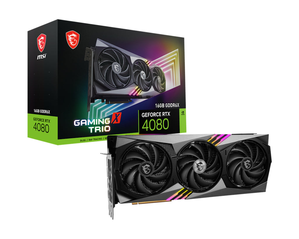 MSI GeForce RTX 4080 16GB GAMING X TRIO