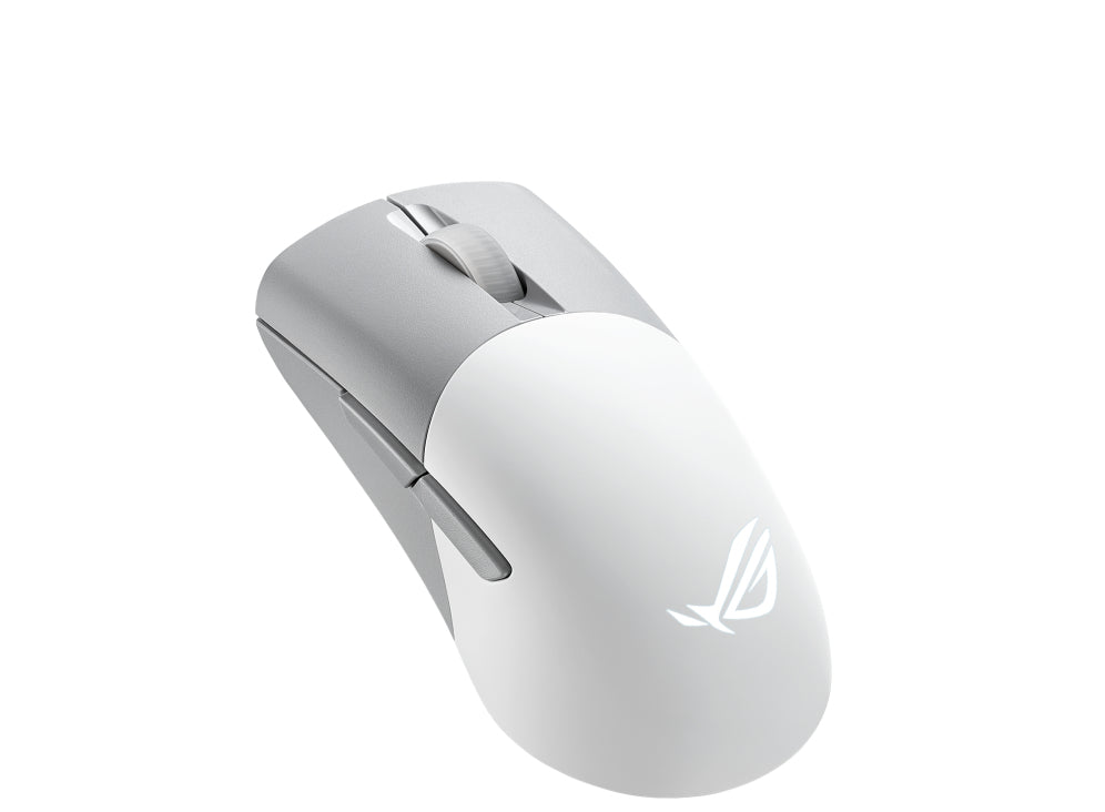 ASUS ROG KERIS Wireless AimPoint Moonlight White Gaming Mouse