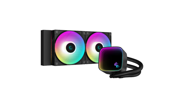 Deepcool Infinity Series LS520 SE Processorvätskekylningssystem 1-pack Svart 120 mm