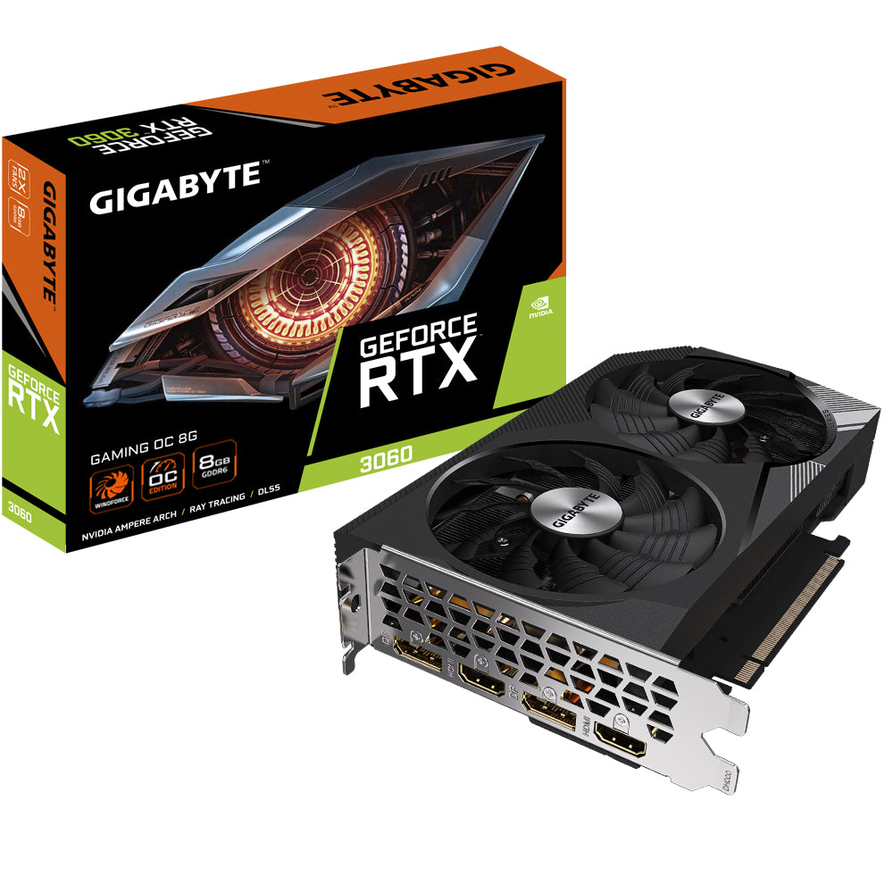 Gigabyte GeForce RTX 3060 GAMING OC 8G rev. 2.0 8GB OC Edition