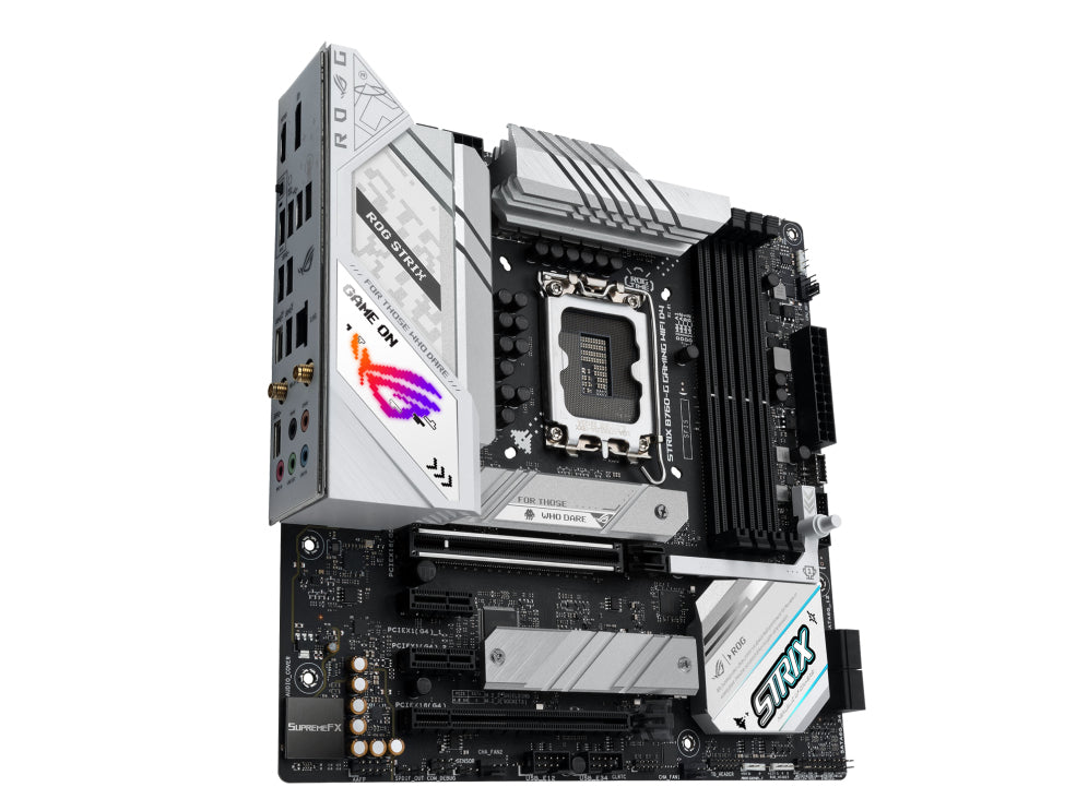 ASUS ROG STRIX B760-G GAMING WIFI D4 (mATX, B760, LGA 1700, DDR4) - Bundkort