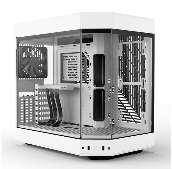 HYTE Y60 Midi Tower - Snow White, PCI-e 4.0, Panoramic Glass View
