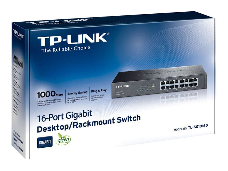 TP-Link TL-SG1016D Switch 16-porte Gigabit TP-Link