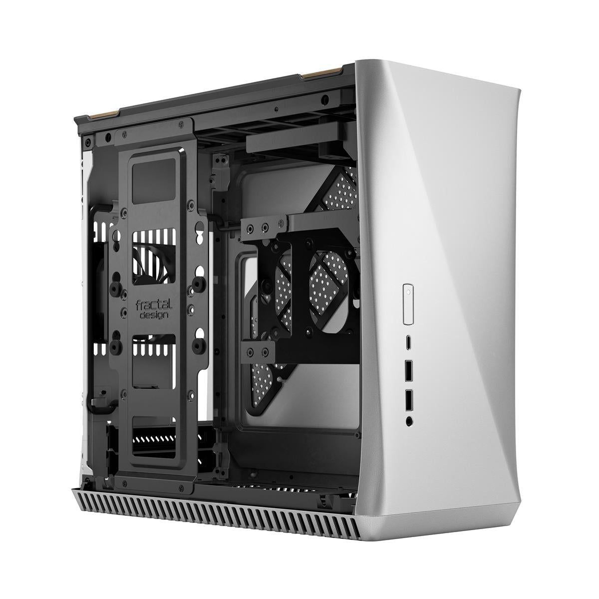 Fractal Design - ERA ITX - Silver/White Oak Fractal design