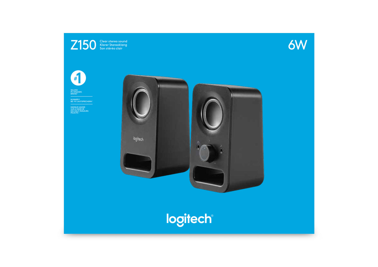 Logitech Z150 Højttalere Sort