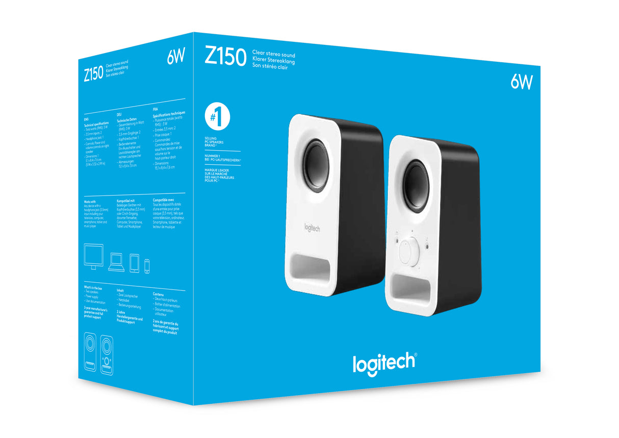 Logitech Z150 white