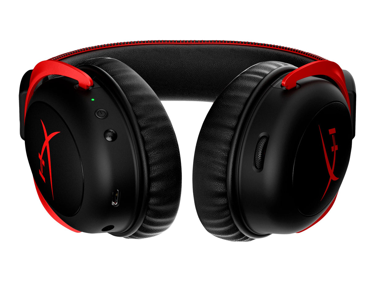 HyperX Cloud II Gaming Trådløs Headset Sort Rød HyperX