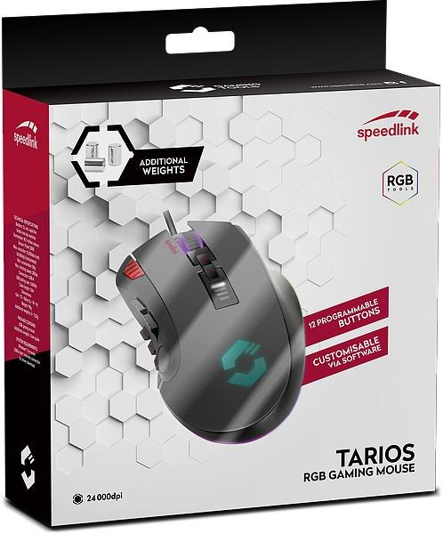 SpeedLink - Tarios RGB Gaming Mouse /Black