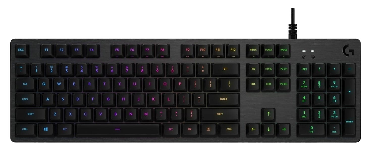 Logitech - G512 Carbon RGB Mechanical Gaming Keyboard Logitech