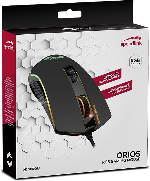 SpeedLink Orios RGB Gaming Mouse /Black