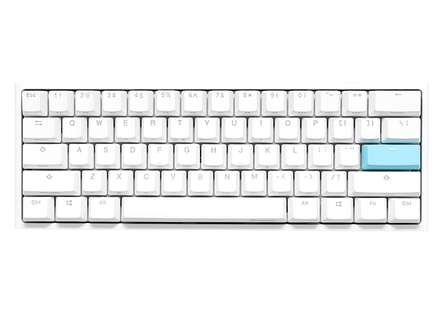 Ducky - One 2 Mini White 2020 Cherry Black RGB Ducky