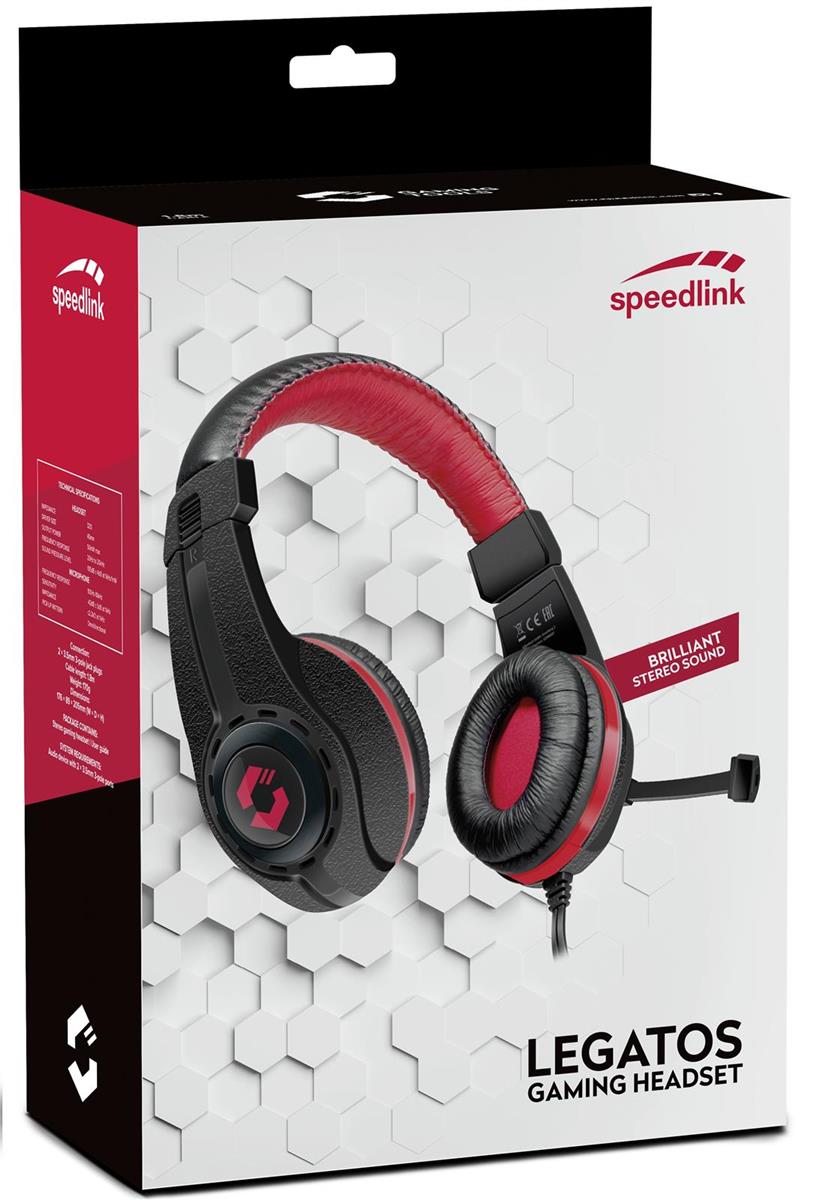 SpeedLink - Legatos Gaming Headset /Black