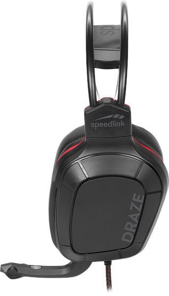 SpeedLink DRAZE Gaming Headset - for PC/PS5/PS4/Xbox SeriesX/S/Switch, black