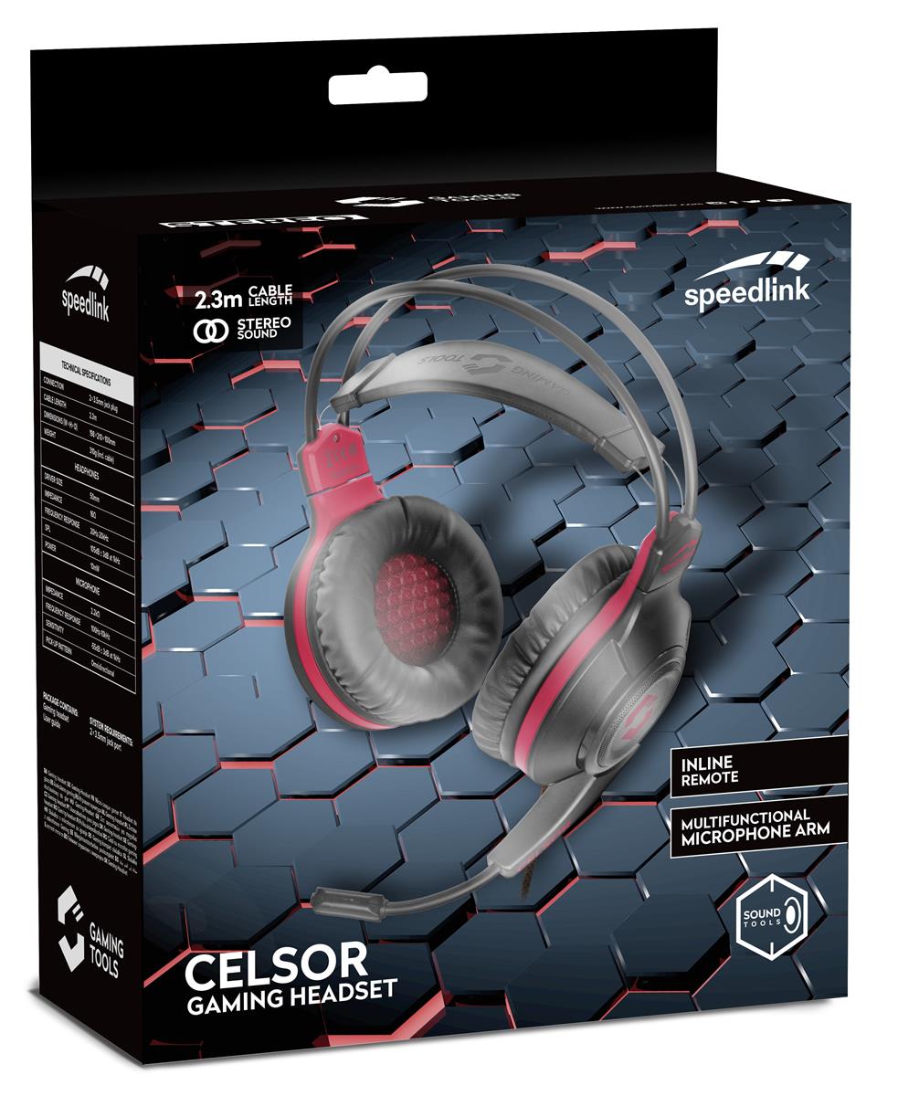 SpeedLink CELSOR Gaming Headset, black