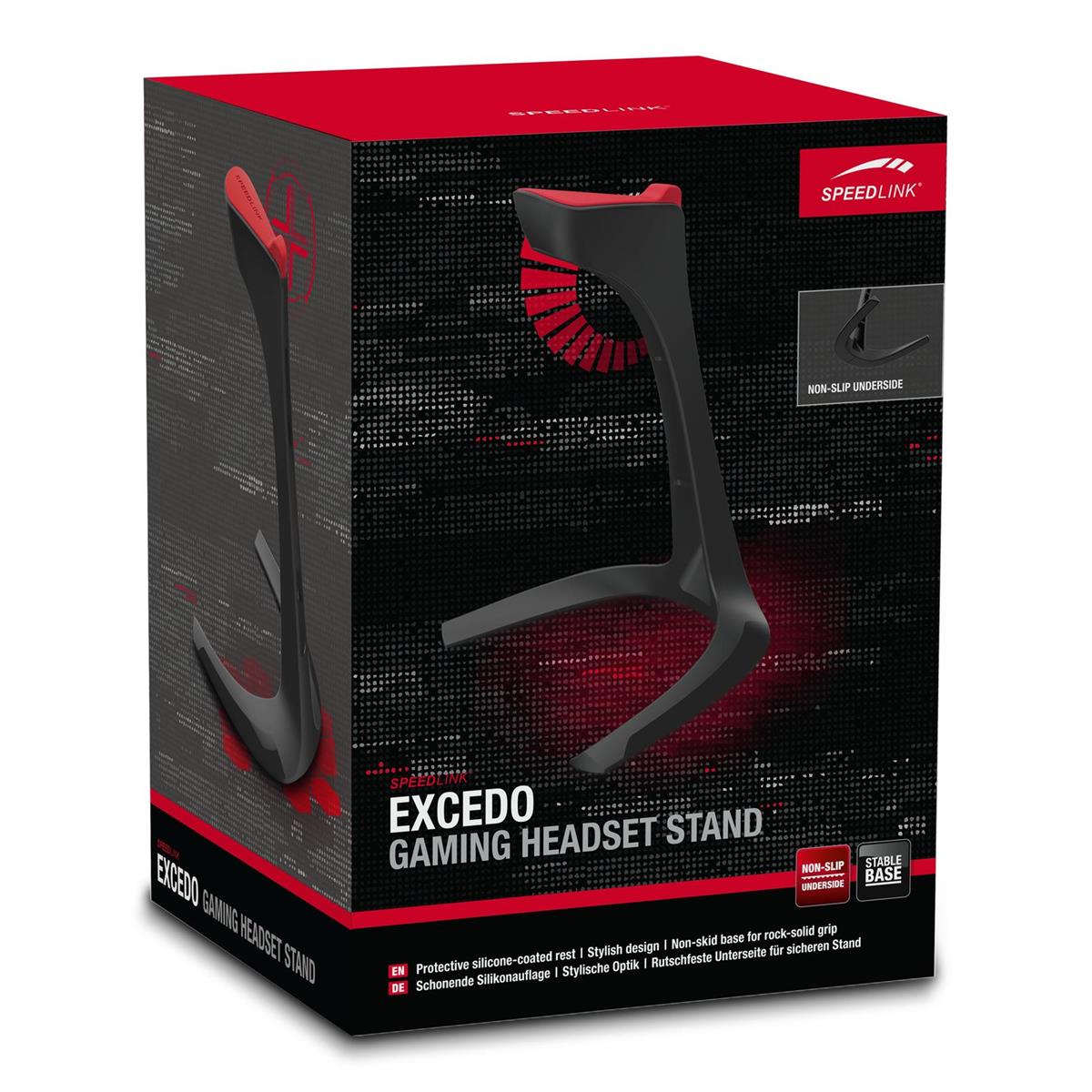 SpeedLink Excedo Gaming Headset Stand Black Geekd