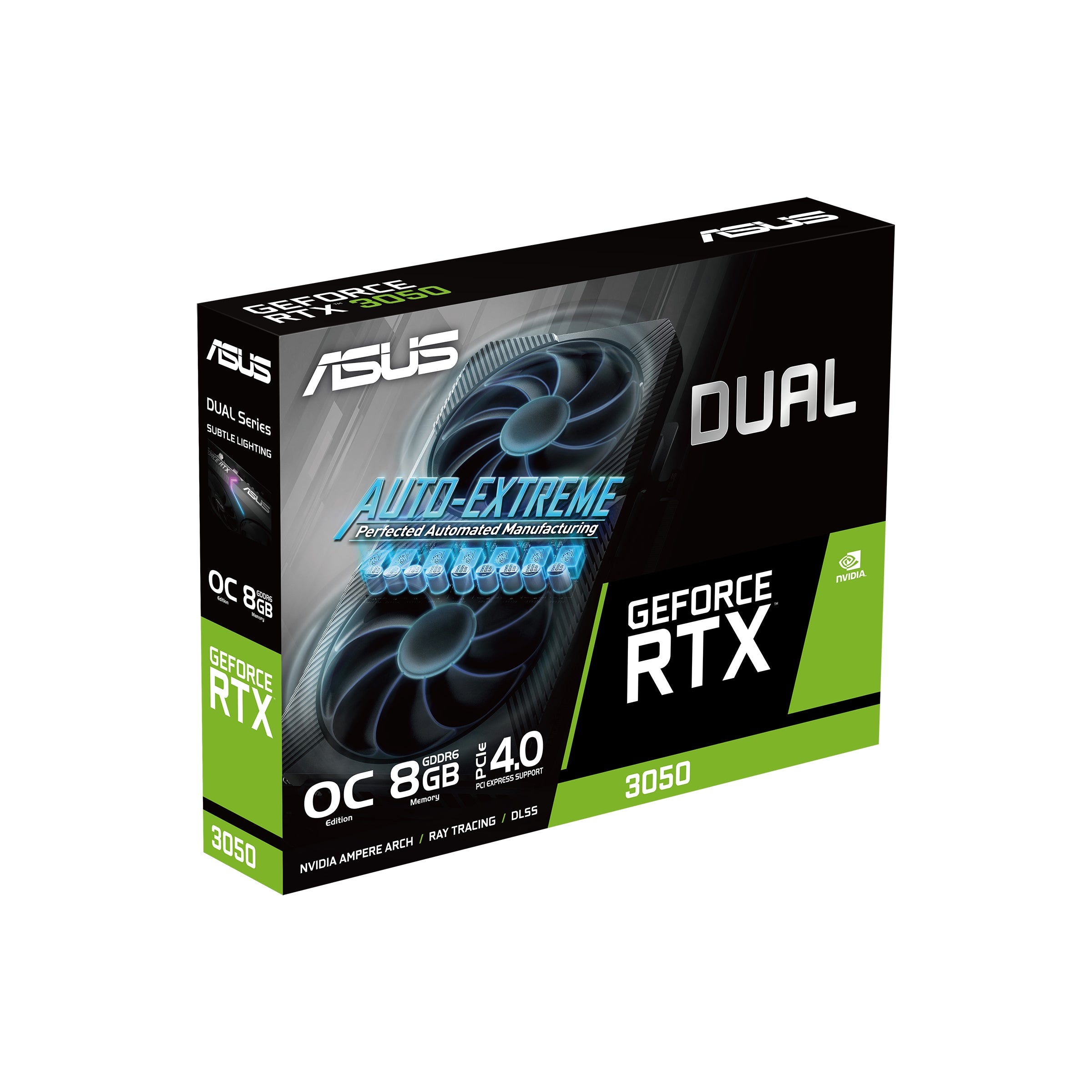 ASUS Dual GeForce RTX 3050 V2 OC Edition 8GB