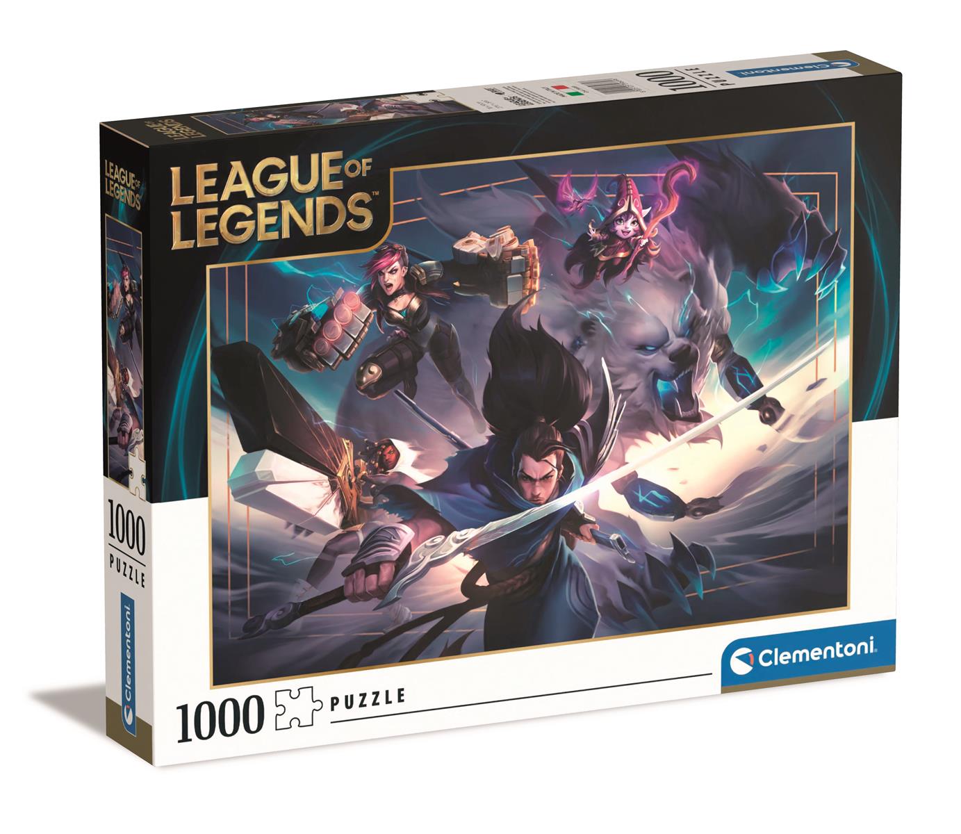 League of Legends Puslespil - 1000 Brikker Clementoni
