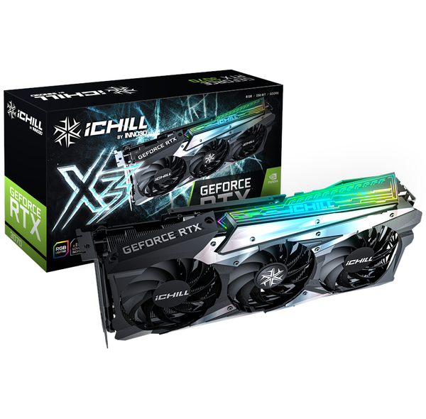 [週末価格] RTX3070 GDDR6 8GB 動作品 INNO3D Rtx 3070 Inno3d 3070 Ichill X3 Review Inno3D GeForce RTX 3070