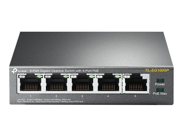 TP-Link TL-SG1005P Switch 5-porte Gigabit  PoE TP-Link