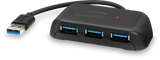 SpeedLink SNAPPY EVO USB Hub, 4-Port, USB 3.0, Passive, black