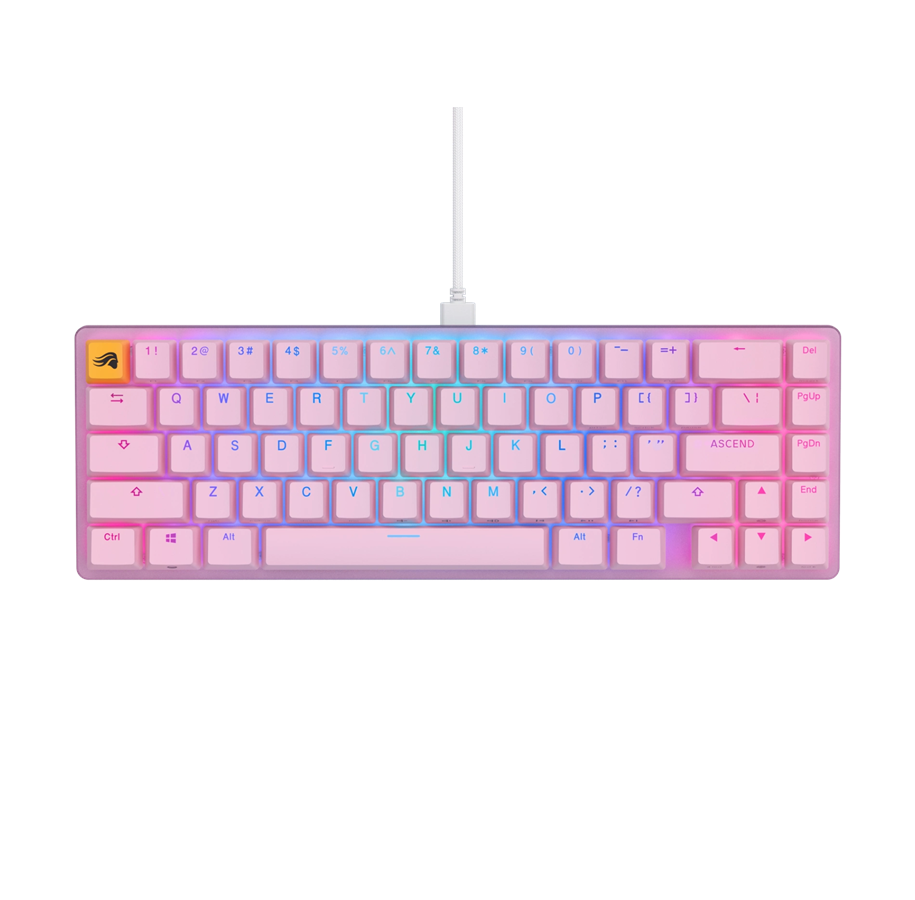 Glorious GMMK 2 Compact 65% - Fox switch, NO-Layout - Pink Glorious