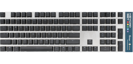 DUCKY Keycaps set/ Nordic Black Double shot Ducky