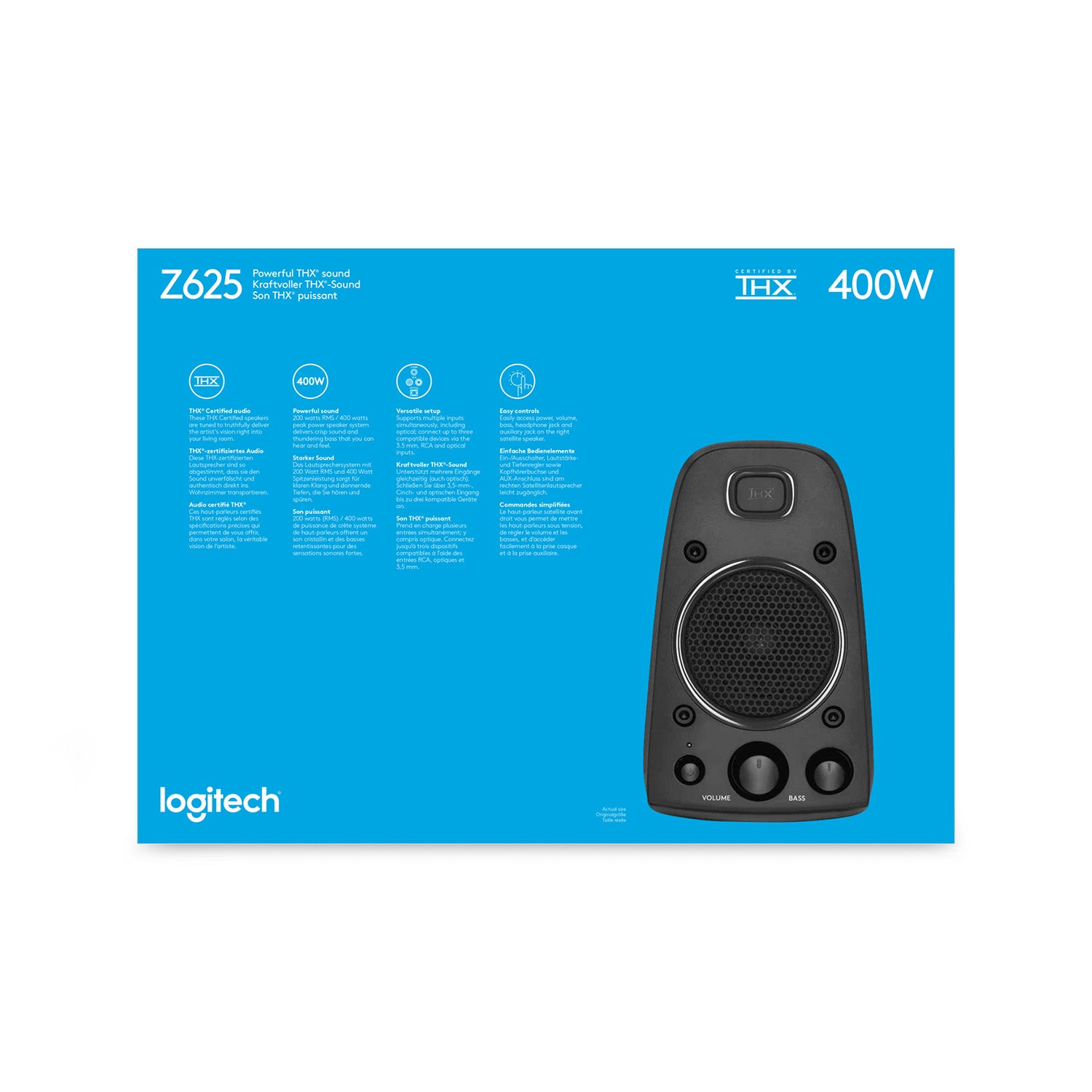 Logitech Z625 Powerful THX Sound – Geekd